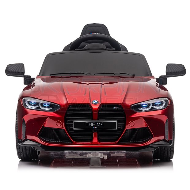 Ηλεκτροκίνητο Αυτοκίνητο BMW M4 Original License 12V - Μπορντώ | Skorpion Wheels - 52460061