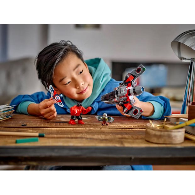 Lego Super Heroes Captain America vs. Red Hulk Battle - 76292