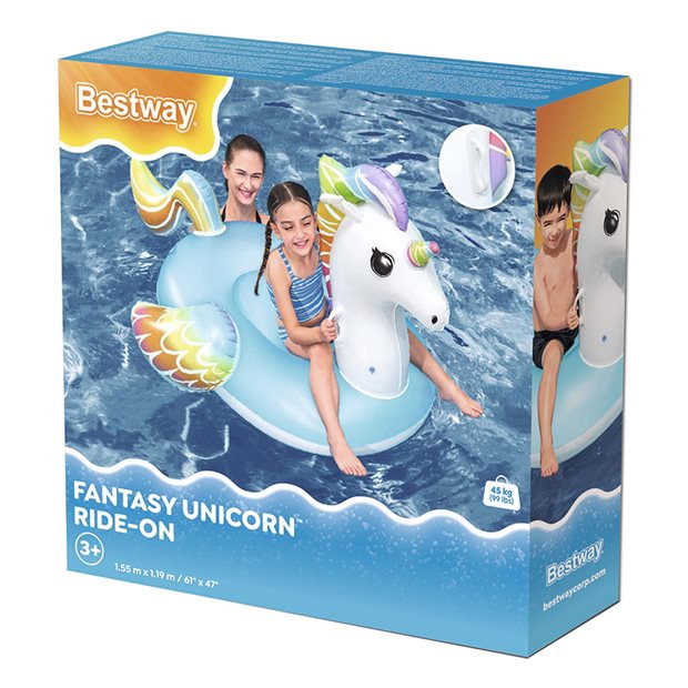 Φουσκωτό Θαλάσσης Fantasy Unicorn 163x110x95 | Bestway - 41114