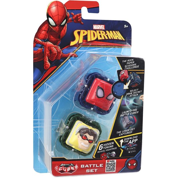 Battle Cubes Spider-Man Glow Vs Dr Octopus - BATC902DOGS