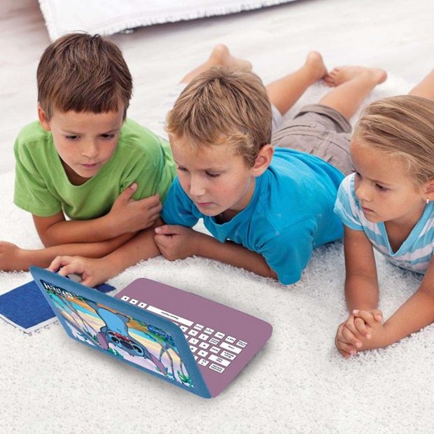 Lexibook Eκπαιδευτικό Δίγλωσσο Laptop Disney Stitch - 25.JC598Di8