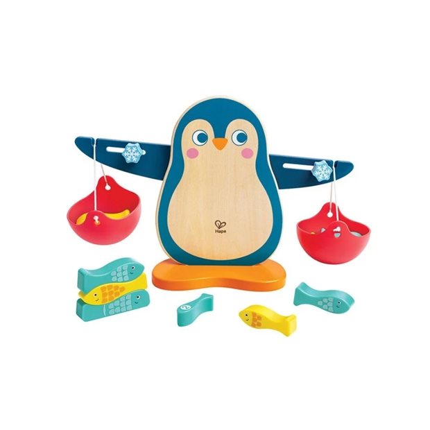 Hape Early Explorer Ξύλινη Ζυγαριά Penguin Balance Scale - E1074A