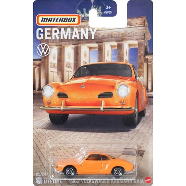 Matchbox Αυτοκινητάκια-Ευρωπαϊκά Μοντέλα-8 Σχέδια - HVV05