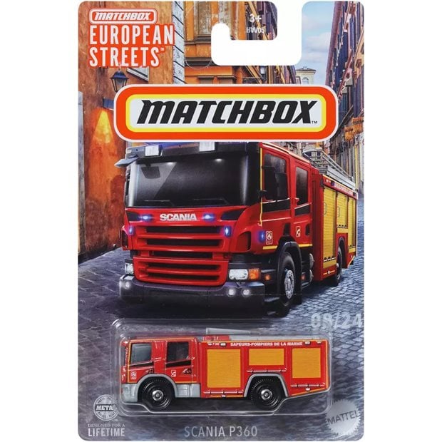 Matchbox Αυτοκινητάκια-Ευρωπαϊκά Μοντέλα-8 Σχέδια - HVV05