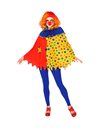 Αποκριάτικη Στολή Ενηλίκων Clown Poncho - 48148
