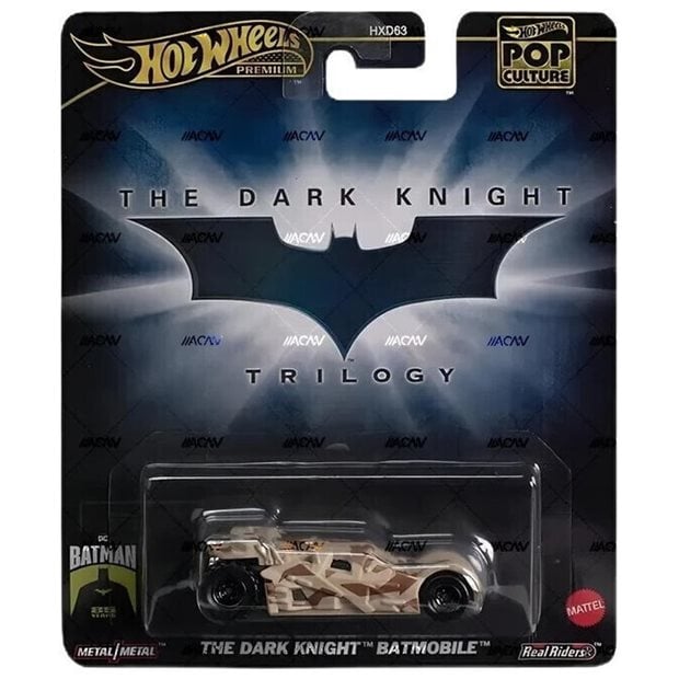 Hot Wheels Premium Pop Culture The Dark Knight Batmobile - HXD97