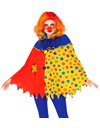 Αποκριάτικη Στολή Ενηλίκων Clown Poncho - 48148