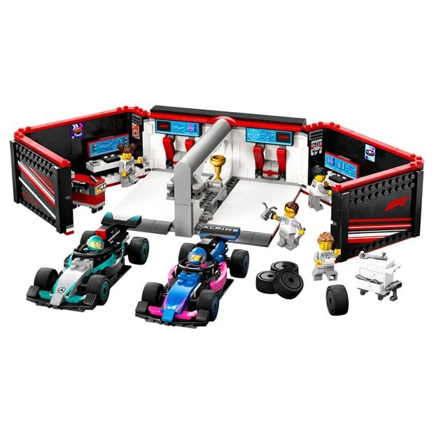 LEGO® City - F1® Garage & Mercedes-AMG & Alpine Cars - 60444
