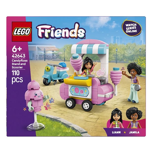 LEGO® Friends - Cotton Candy Stand & Scooter - 42643