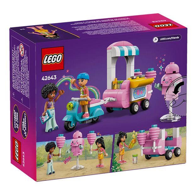 LEGO® Friends - Cotton Candy Stand & Scooter - 42643