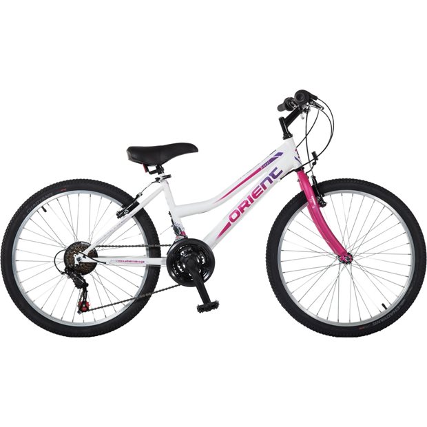 Παιδικό Ποδήλατο Orient Excel Lady 24" Άσπρο Μωβ - 151218M