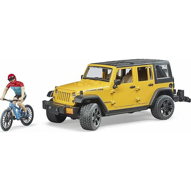 Αυτοκινητο Jeep Rubicon & Ποδηλατο Με Αναβατη - BR002543