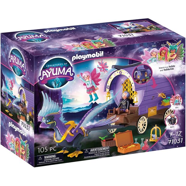 Playmobil Ayuma Νεραιδοαμαξα Με Πουλι Φοινικα - 71031