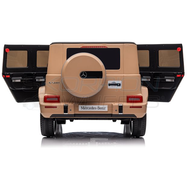 Ηλεκτροκίνητο Αυτοκίνητο Mercedes G500 Original License 12V - Dubai Sand | Skorpion Wheels - 5246065