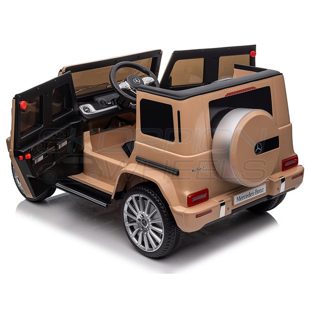 Ηλεκτροκίνητο Αυτοκίνητο Mercedes G500 Original License 12V - Dubai Sand | Skorpion Wheels - 5246065