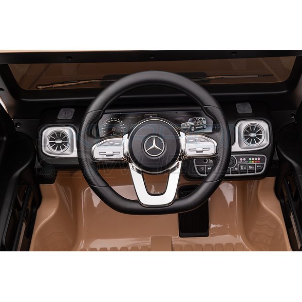 Ηλεκτροκίνητο Αυτοκίνητο Mercedes G500 Original License 12V - Dubai Sand | Skorpion Wheels - 5246065