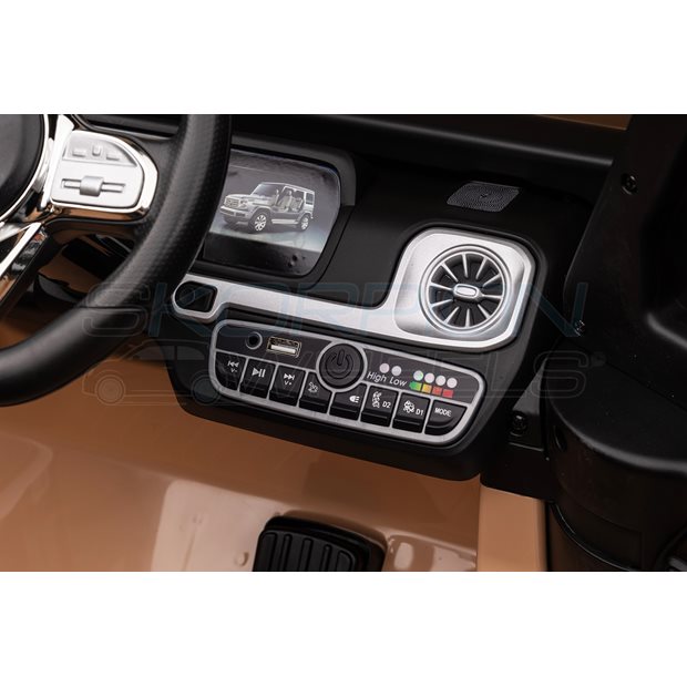 Ηλεκτροκίνητο Αυτοκίνητο Mercedes G500 Original License 12V - Dubai Sand | Skorpion Wheels - 5246065