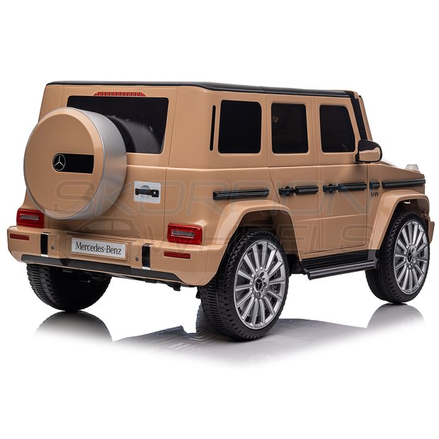Ηλεκτροκίνητο Αυτοκίνητο Mercedes G500 Original License 12V - Dubai Sand | Skorpion Wheels - 5246065