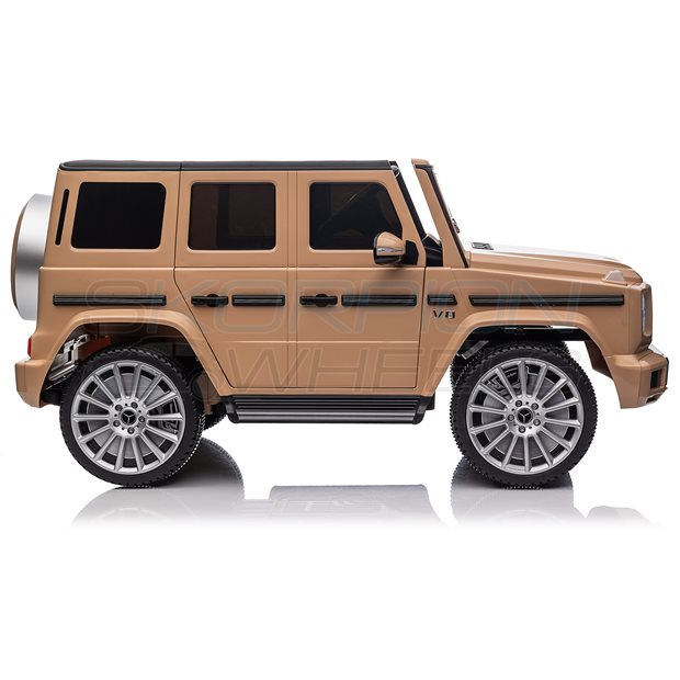 Ηλεκτροκίνητο Αυτοκίνητο Mercedes G500 Original License 12V - Dubai Sand | Skorpion Wheels - 5246065