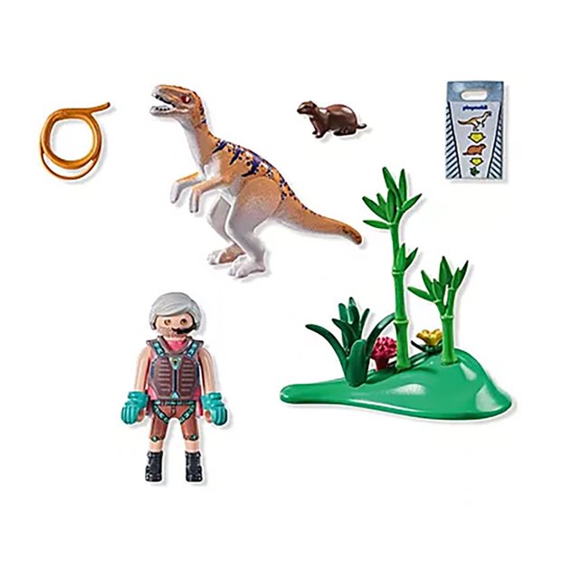 Playmobil Dinos Εξερευνητής & Βελοσιράπτορ - 71823