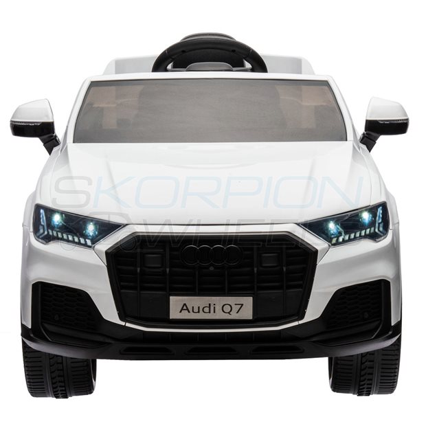 Ηλεκτροκίνητο Αυτοκίνητο Audi Q7 Original License 12V - Λευκό | Skorpion Wheels - 5247007