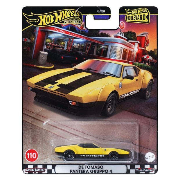 Hot Wheels Συλλεκτικά Αυτοκινητάκια Boulevard De Tomaso Pantera - HRT75