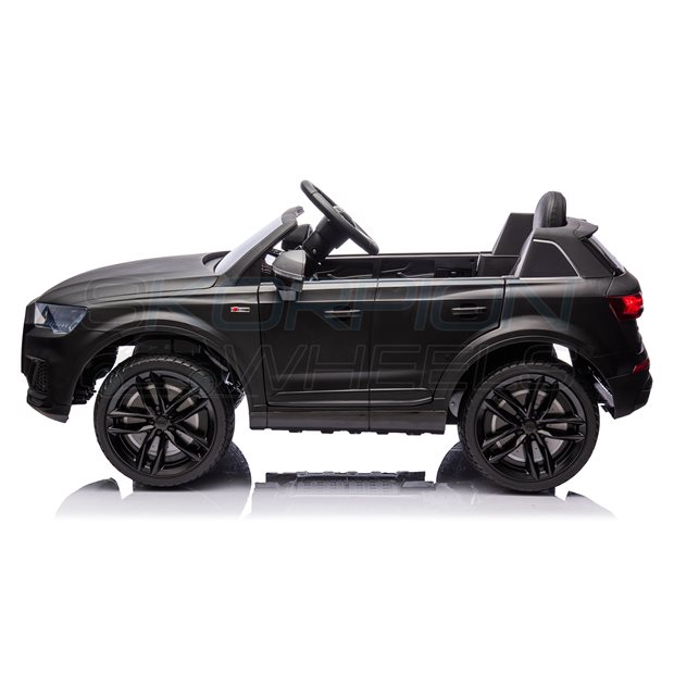 Ηλεκτροκίνητο Αυτοκίνητο Audi Q7 Original License 12V - Μαύρο Matte | Skorpion Wheels - 5247007