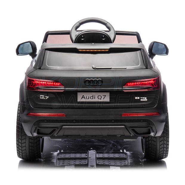 Ηλεκτροκίνητο Αυτοκίνητο Audi Q7 Original License 12V - Μαύρο Matte | Skorpion Wheels - 5247007