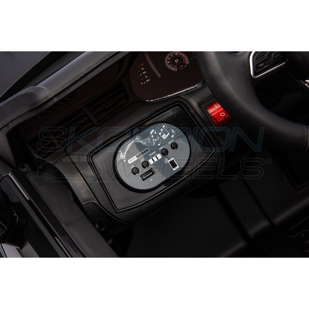 Ηλεκτροκίνητο Αυτοκίνητο Audi Q7 Original License 12V - Μαύρο Matte | Skorpion Wheels - 5247007