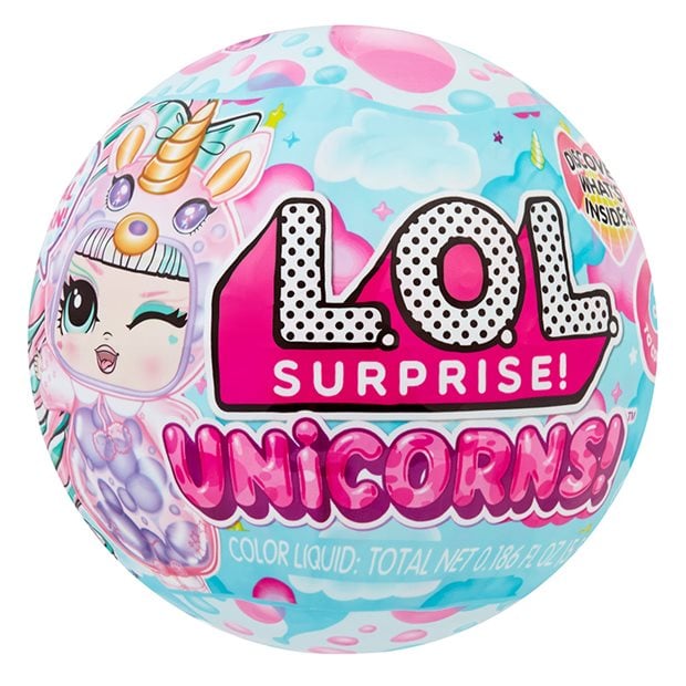 Κουκλίτσα LOL Surprise Unicorn Tots Μονόκερος - 1Τμχ - 121336-EUC