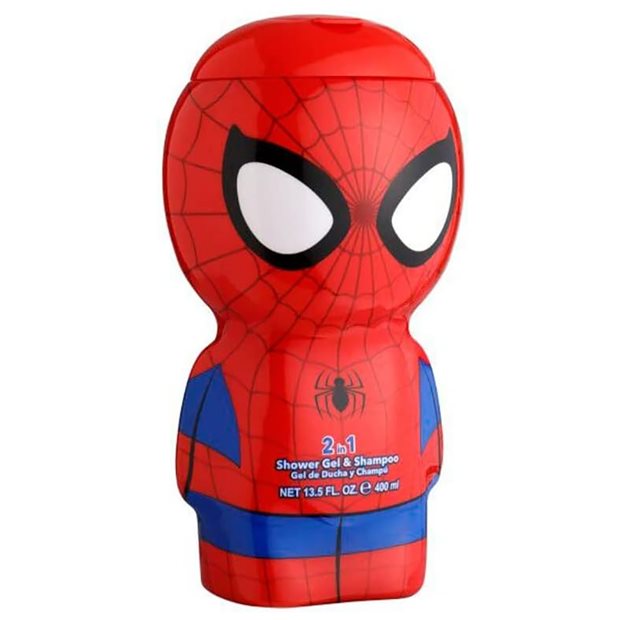 Air-Val Παιδικό Αφρόλουτρο & Σαμπουάν 2-Σε-1 Spiderman 400ml - 126.119