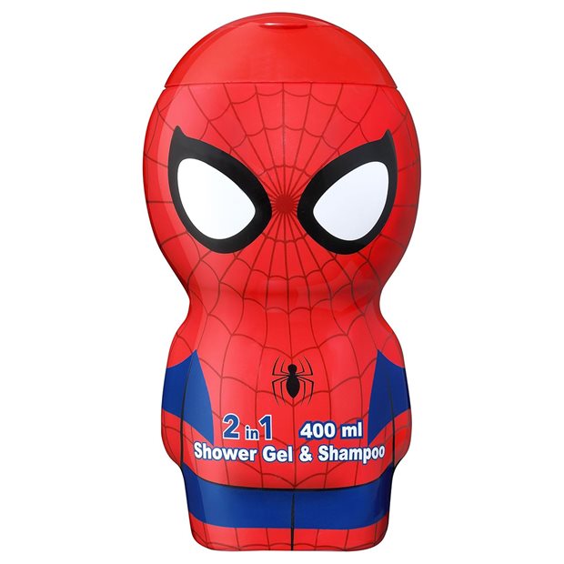 Air-Val Παιδικό Αφρόλουτρο & Σαμπουάν 2-Σε-1 Spiderman 400ml - 126.119