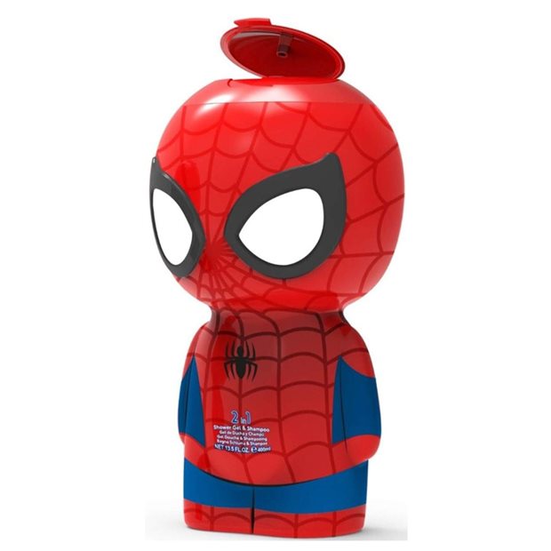 Air-Val Παιδικό Αφρόλουτρο & Σαμπουάν 2-Σε-1 Spiderman 400ml - 126.119