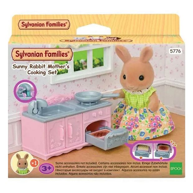 Sylvanian Families Sunny Rabbit Mother’s Cooking Set - 5776
