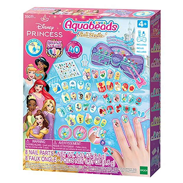 Aquabeads Nail Studio Disney Princess Nail Designer Kit - 35071