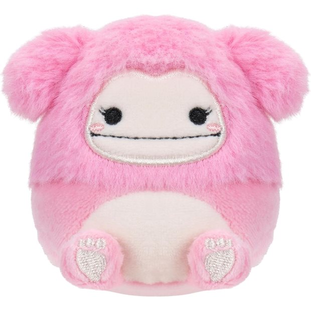 Micromallows Σετ 4Τμχ Λούτρινα 6Εκ. Brina Bigfoot, Chanel Cinnamon Roll, Lucia Lemur, Tenise Parrot - SQMM0006