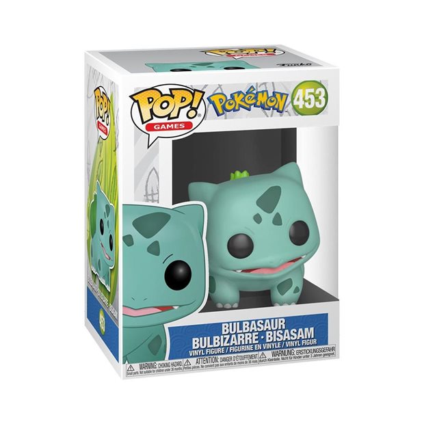 Pokemon - Bulbasaur #453 | Funko Pop! Games - 077404