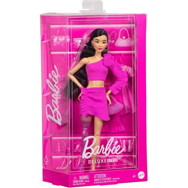 Κούκλα Barbie Deluxe Fashionistas - Black Hair - HYV26