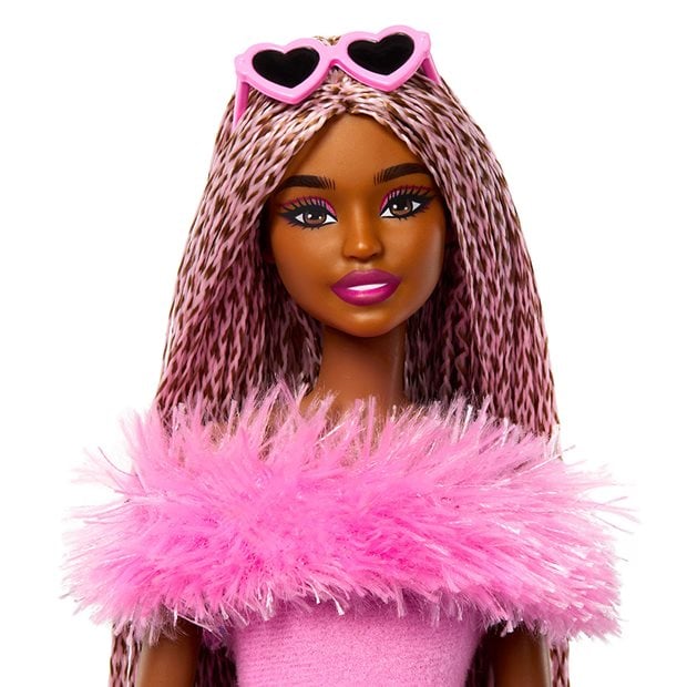 Κούκλα Barbie Deluxe Fashionistas - Pink Braids - HYV28
