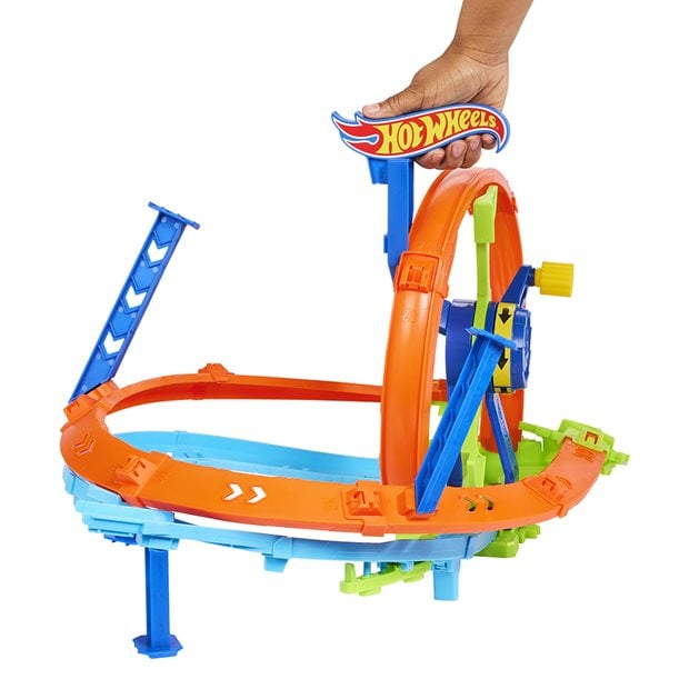 Hot Wheels Πίστα Γρήγορη Εκκίνηση Με Λουπ - JBX65