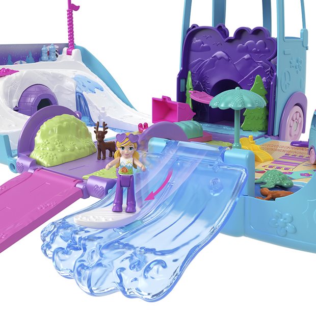 Polly Pocket Mini Micro Pet Van - JCC22