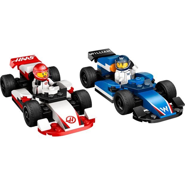 Lego City Αγωνιστικό Αυτοκίνητο F1 Williams Racing & Haas - 60464