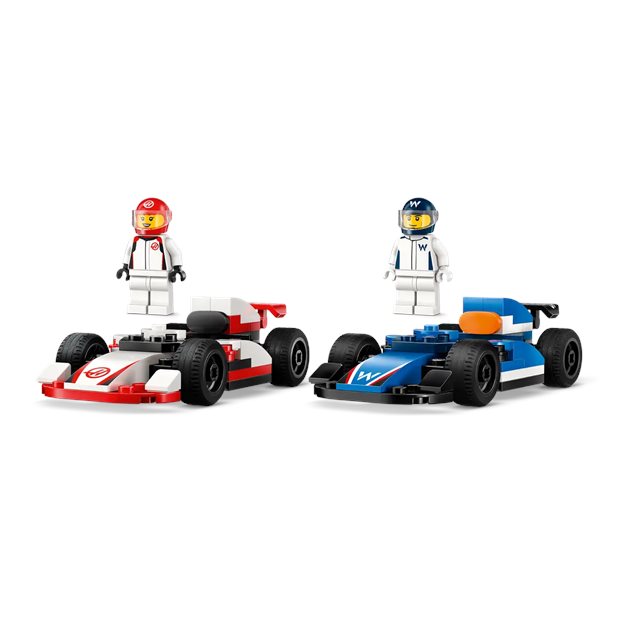 Lego City Αγωνιστικό Αυτοκίνητο F1 Williams Racing & Haas - 60464