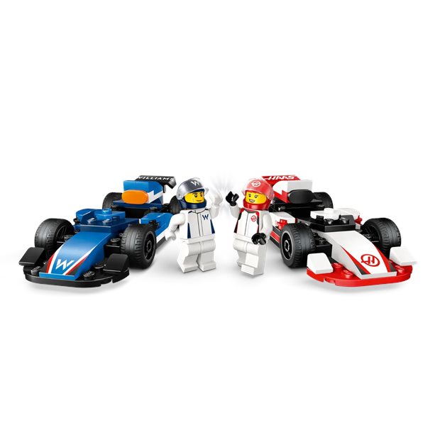 Lego City Αγωνιστικό Αυτοκίνητο F1 Williams Racing & Haas - 60464