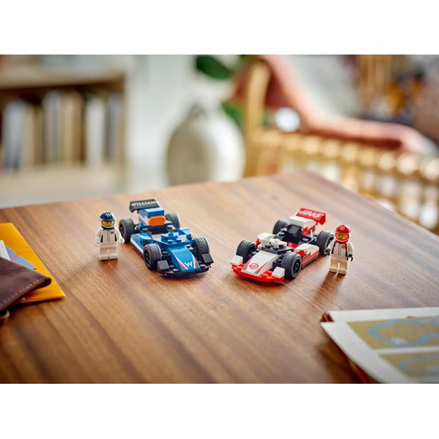 Lego City Αγωνιστικό Αυτοκίνητο F1 Williams Racing & Haas - 60464