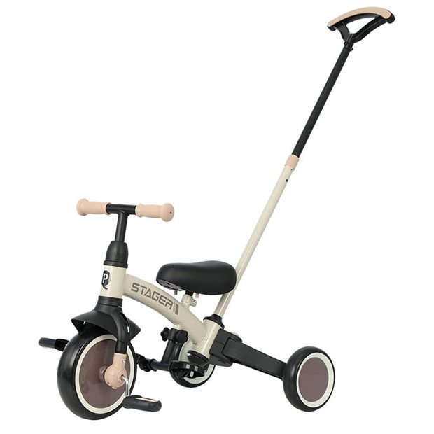 Τρίκυκλο Ποδήλατο QPlay Stager 3in1 Καφέ - 01-1212075-03