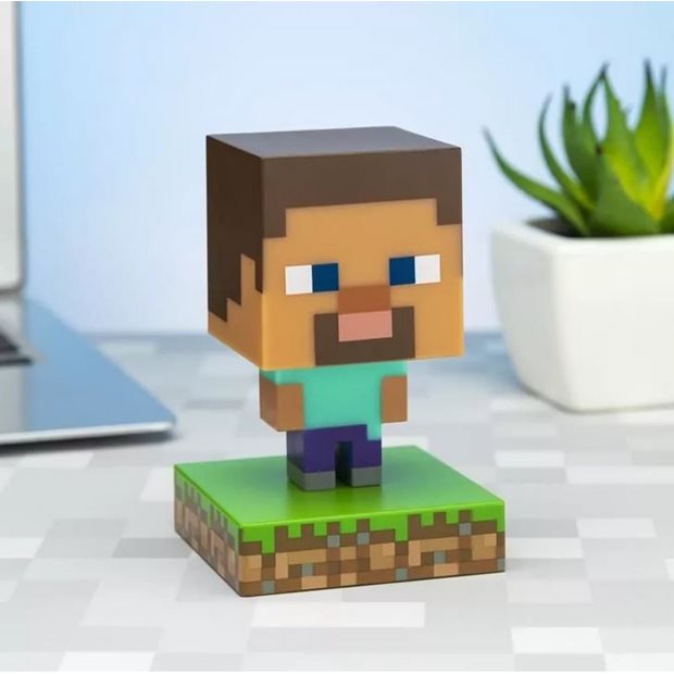 Φωτιστικο Minecraft Steve Icon Light Paladone - PP6594MCFV2