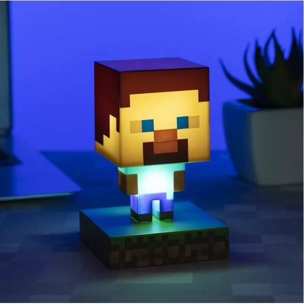 Φωτιστικο Minecraft Steve Icon Light Paladone - PP6594MCFV2