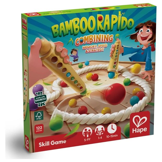 Hape Bamboo Επιτραπέζιο Rapido - E4314A