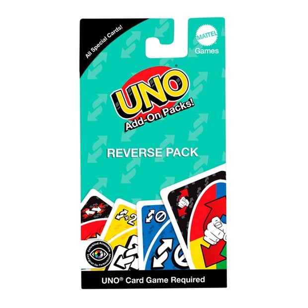 Επιτραπέζιο Καρτών UNO Add-On Packs | Reverse Pack - JCV56